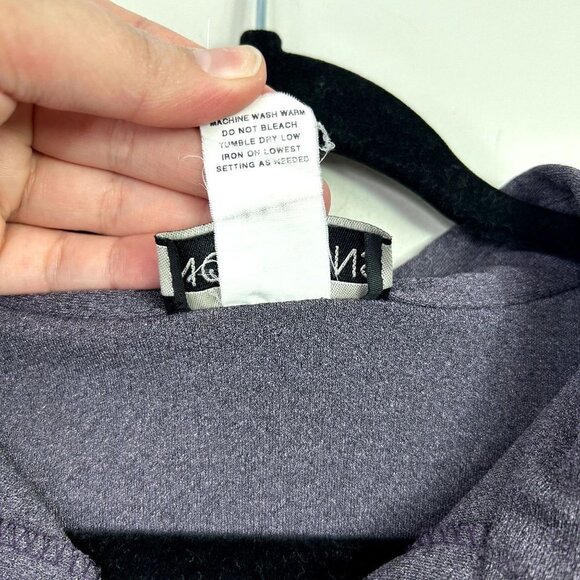 Notations womens purple button down size 1X - Picture 4 of 6